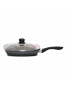 TIGAIE GRILL ALUMINIU +CAPAC 28X4 CM, STONE COLLECTION, COOKING