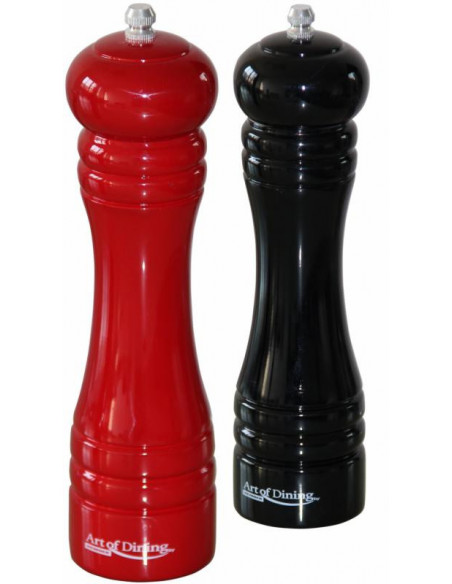 SET 2 RASNITE S&P 20 CM ROSU+NEGRU, ART OF DINING BY