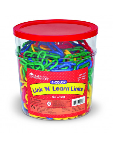 Linknlearn - verigi 4 culori set 500,LER0257