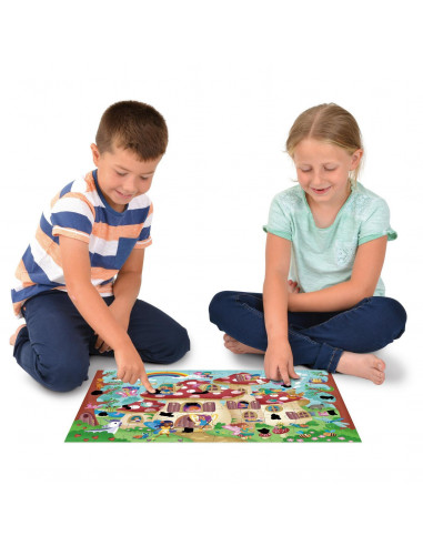 Magic Puzzle - Palatul zanelor (50 piese),1003847