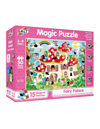 Magic Puzzle - Palatul zanelor (50 piese),1003847