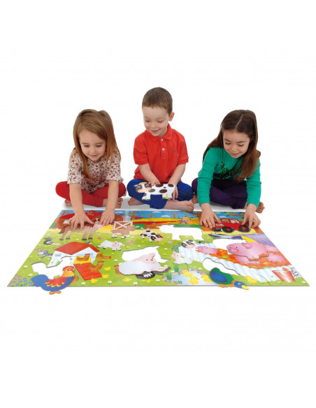 Puzzle Podea: Ferma (30 piese),A0857D