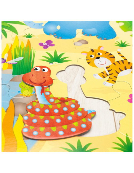 Puzzle Podea: Jungla (30 piese),A0858B