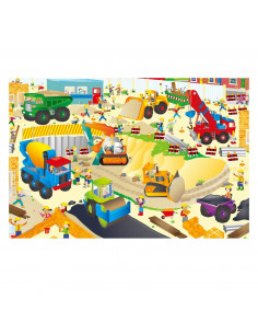 Puzzle Podea: Santierul (30 piese),A1013K 2