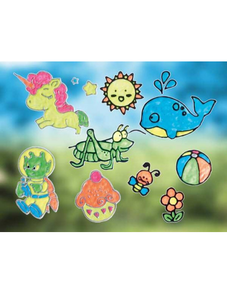 Decoratiuni reflectorizante pentru geam,B8506
