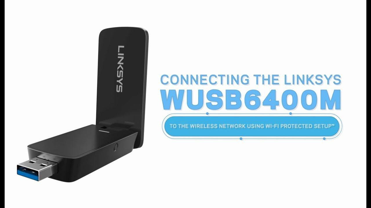 Alligevel Ko trone Linksys WUSB6400M AC1200 MU-MIMO USB Wi-Fi Adapter, Dual band 2.4 and