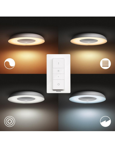 Plafoniera LED integrat Philips Hue Still, 27W (204W), 24V