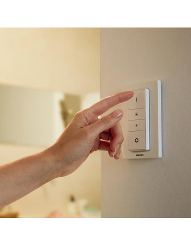 Plafoniera LED integrat Philips HUE ambianta alba Aurelle