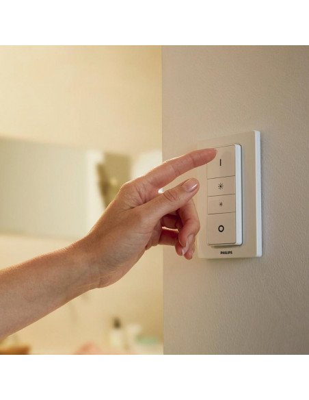 Plafoniera LED integrat Philips HUE ambianta alba Aurelle