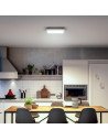 Plafoniera LED integrat Philips HUE ambianta alba Aurelle