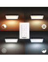 Plafoniera LED integrat Philips HUE ambianta alba Aurelle