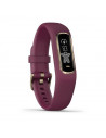 Bratara electronica fitness Garmin Vivosmart 4, Rosu inchis