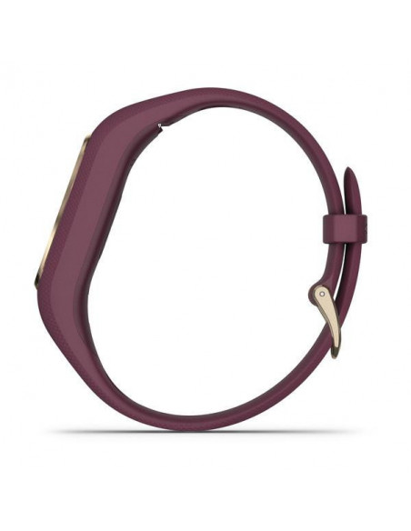 Bratara electronica fitness Garmin Vivosmart 4, Rosu inchis