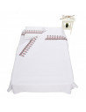King size bed set - traditional model, 100 cotton 132TC, 2