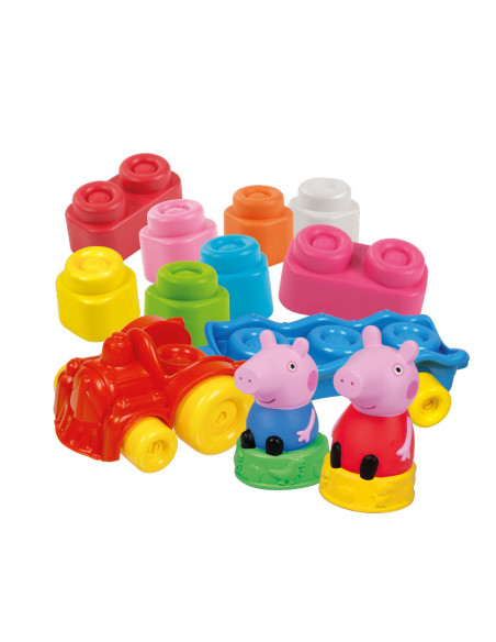 Soft Clemmy - Tren Cu Cuburi Peppa,CL17249