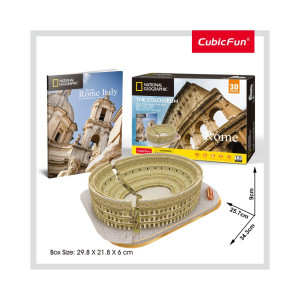 PUZZLE 3D+BROSURA-COLOSSEUM 131 PIESE,CUDS0976h 2