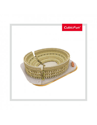 PUZZLE 3D+BROSURA-COLOSSEUM 131 PIESE,CUDS0976h