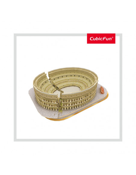 PUZZLE 3D+BROSURA-COLOSSEUM 131 PIESE,CUDS0976h