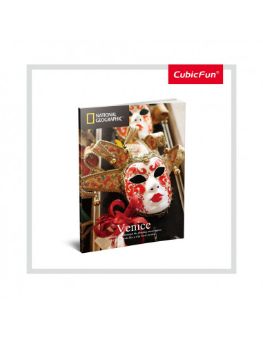 PUZZLE 3D+BROSURA-PIATA SAN MARCO 107 PIESE,CUDS0980h