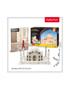 PUZZLE 3D+BROSURA-TAJ MAHAL 87 PIESE,CUDS0981h 2