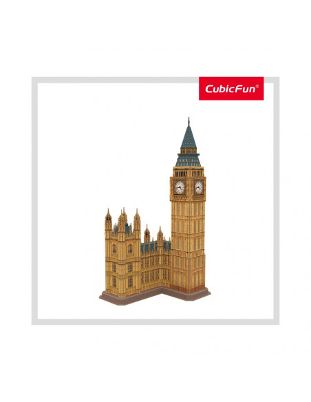 PUZZLE 3D+BROSURA-BIG BEN 117 PIESE,CUDS0992h