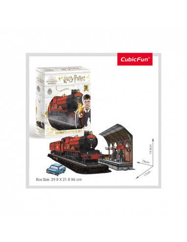 PUZZLE 3D HARRY POTTER-TREN 180 PIESE,CUDS1010h