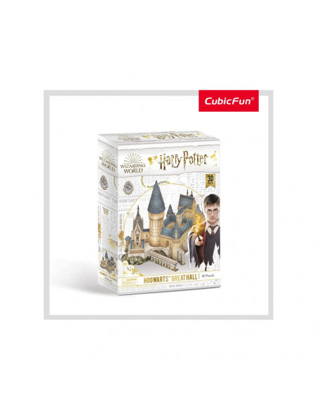 PUZZLE 3D HARRY POTTER-SALA PRINCIPALA 187 PIESE,CUDS1011h