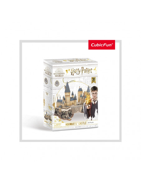PUZZLE 3D HARRY POTTER-CASTELUL 197 PIESE,CUDS1013h