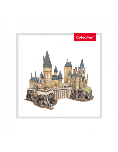 PUZZLE 3D HARRY POTTER-CASTELUL 197 PIESE,CUDS1013h