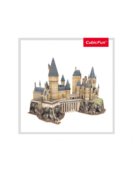 PUZZLE 3D HARRY POTTER-CASTELUL 197 PIESE,CUDS1013h