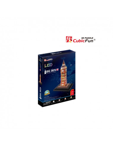 PUZZLE 3D LED BIG BEN 28 PIESE,CUL501h