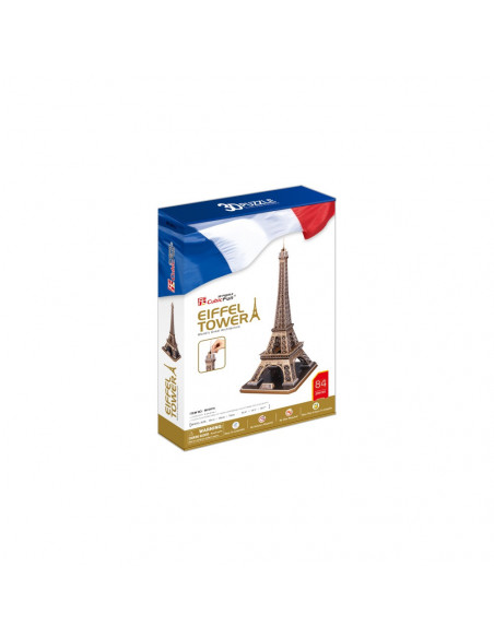 PUZZLE 3D TURNUL EIFFEL (NIVEL COMPLEX 82 PIESE),CUMC091h