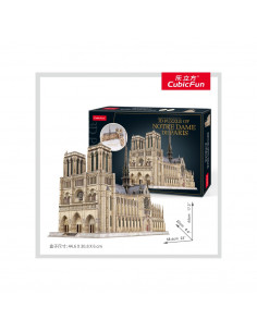 PUZZLE 3D NOTRE DAME (NIVEL COMPLEX 293 PIESE),CUMC260h 2