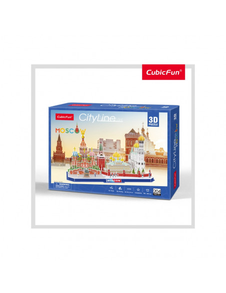 PUZZLE 3D MOSCOVA 204 PIESE,CUMC266h