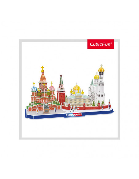 PUZZLE 3D MOSCOVA 204 PIESE,CUMC266h