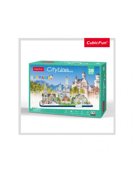 PUZZLE 3D BAVARIA 178 PIESE,CUMC267h