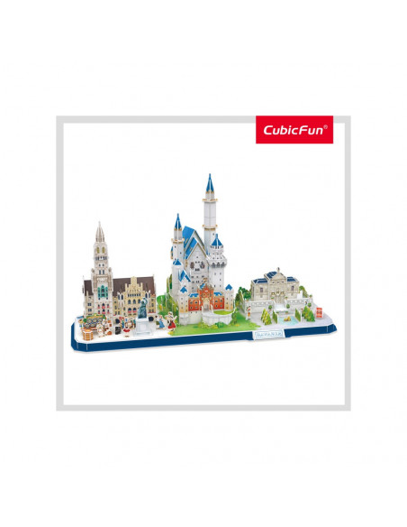 PUZZLE 3D BAVARIA 178 PIESE,CUMC267h