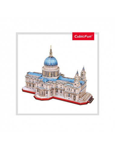 PUZZLE 3D CATEDRALA ST. PAUL (NIVEL COMPLEX 643 PIESE),CUMC270h