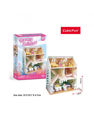 PUZZLE 3D CASA VISELOR 160 PIESE,CUP645h