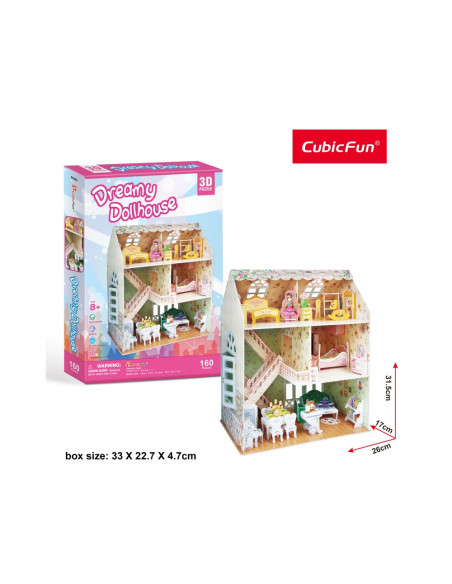 PUZZLE 3D CASA VISELOR 160 PIESE,CUP645h