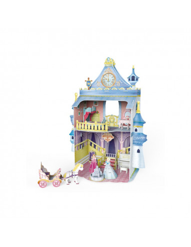 PUZZLE 3D CASTELUL BASMELOR 81 PIESE,CUP809h