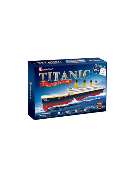 PUZZLE 3D NAVA MARE TITANIC 113 PIESE,CUT4011h