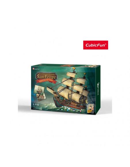 PUZZLE 3D NAVA SAN FELIPE 248 PIESE,CUT4017h