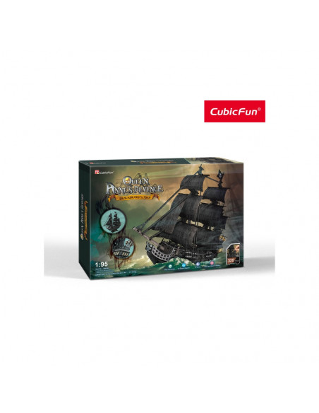 PUZZLE 3D NAVA MARE QUEEN ANNE 308 PIESE,CUT4018h