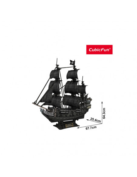 PUZZLE 3D NAVA MARE QUEEN ANNE 308 PIESE,CUT4018h