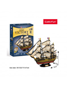 PUZZLE 3D NAVA HMS VICTORY 189 PIESE,CUT4019h 2