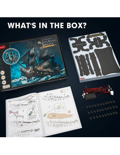 PUZZLE 3D LED NAVA QUEEN ANNE 293 PIESE,CUL522h 2