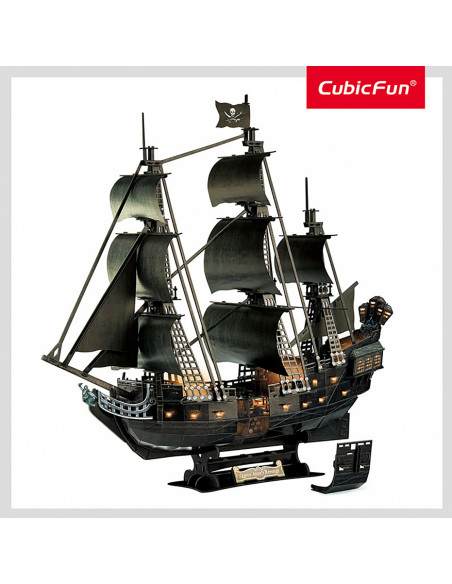 PUZZLE 3D LED NAVA QUEEN ANNE 293 PIESE,CUL522h