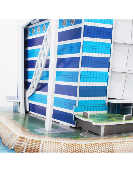 PUZZLE 3D BURJ AL ARAB (NIVEL COMPLEX 101 PIESE),CUMC101h