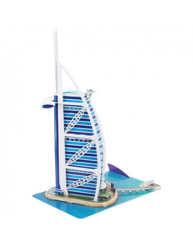 PUZZLE 3D BURJ AL ARAB (NIVEL COMPLEX 101 PIESE),CUMC101h